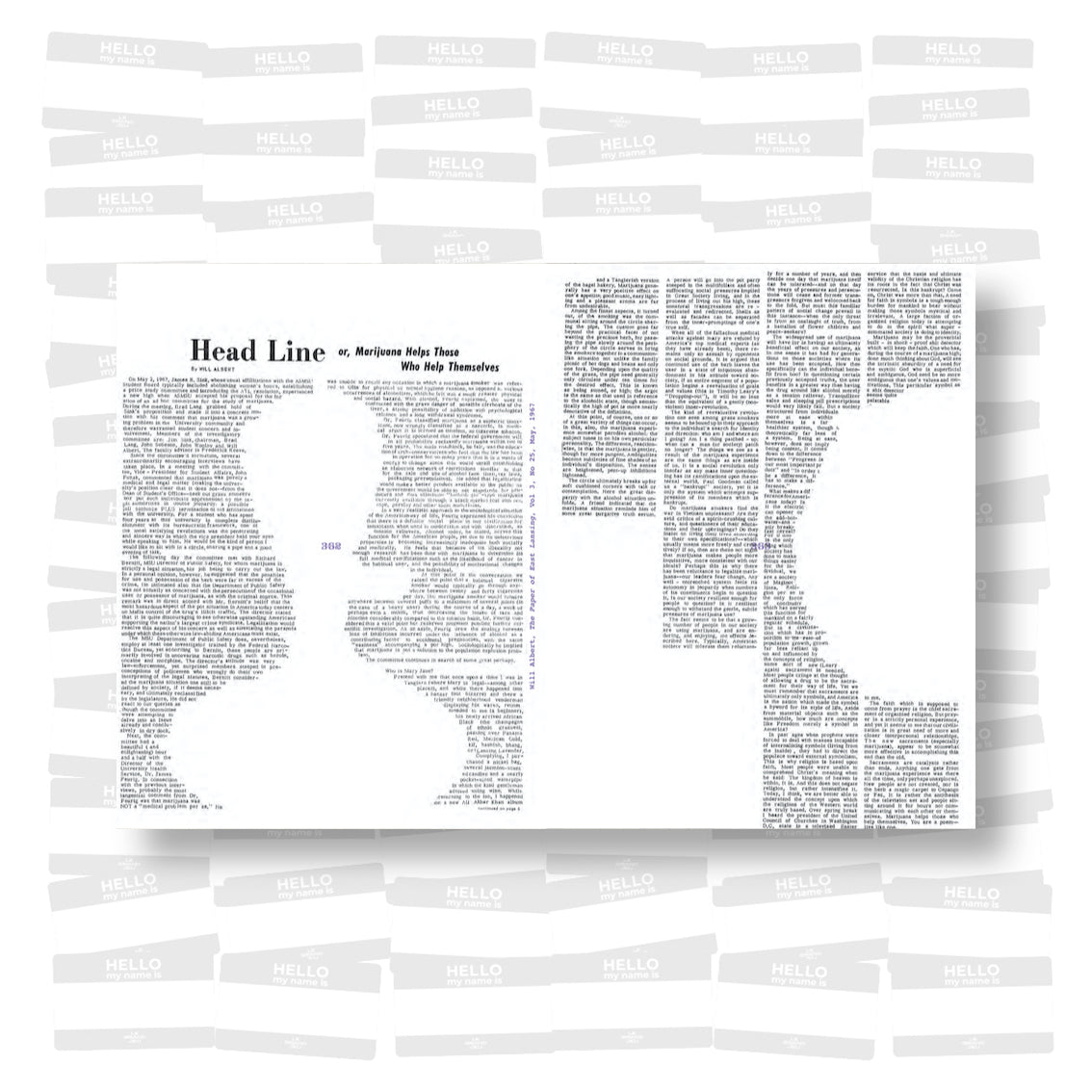 Heads Together – Weed and the Underground Press Syndicate, 1965–73