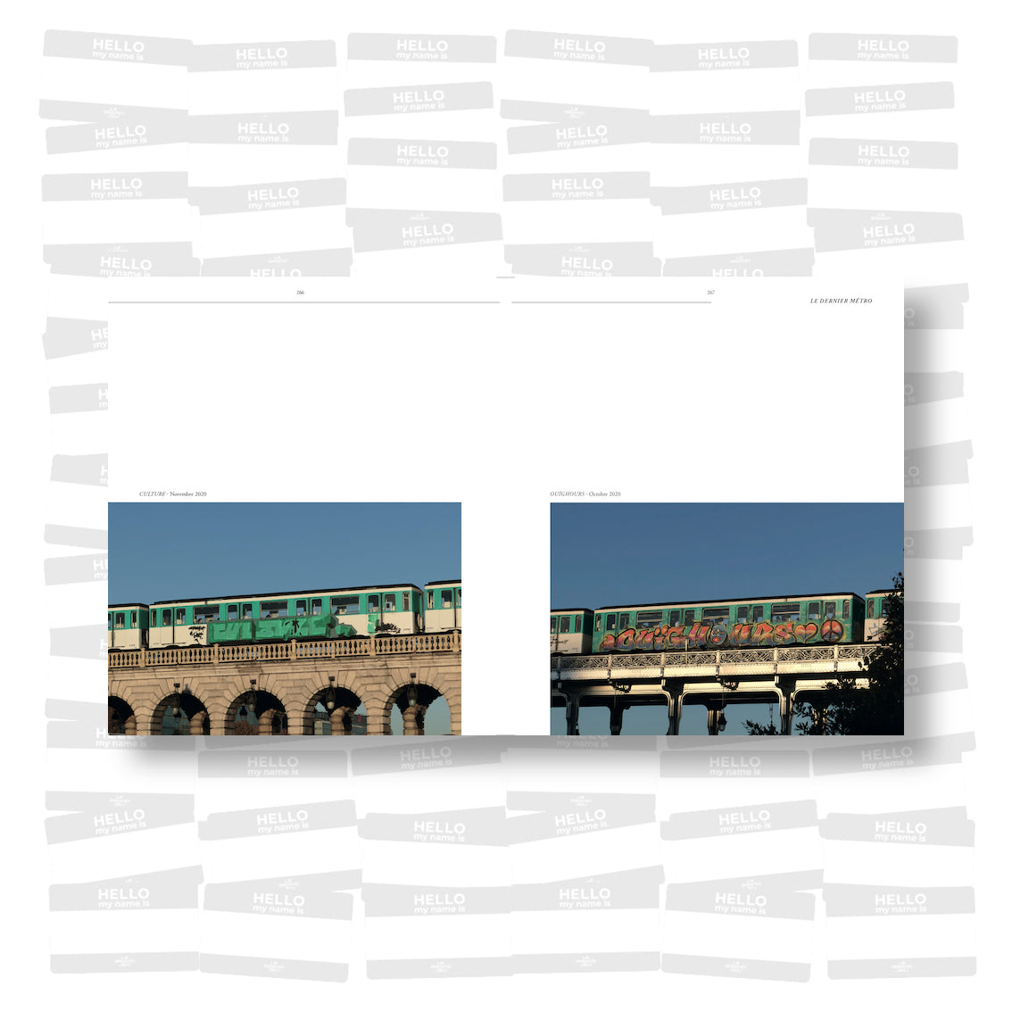 Le Dernier Métro. Paris - Ligne 6 - Année 2020