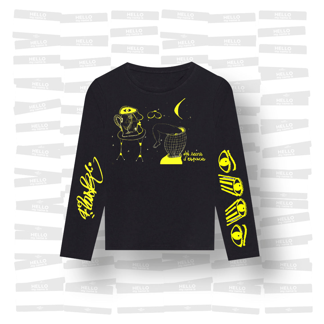 Des seins d'espace T-shirt