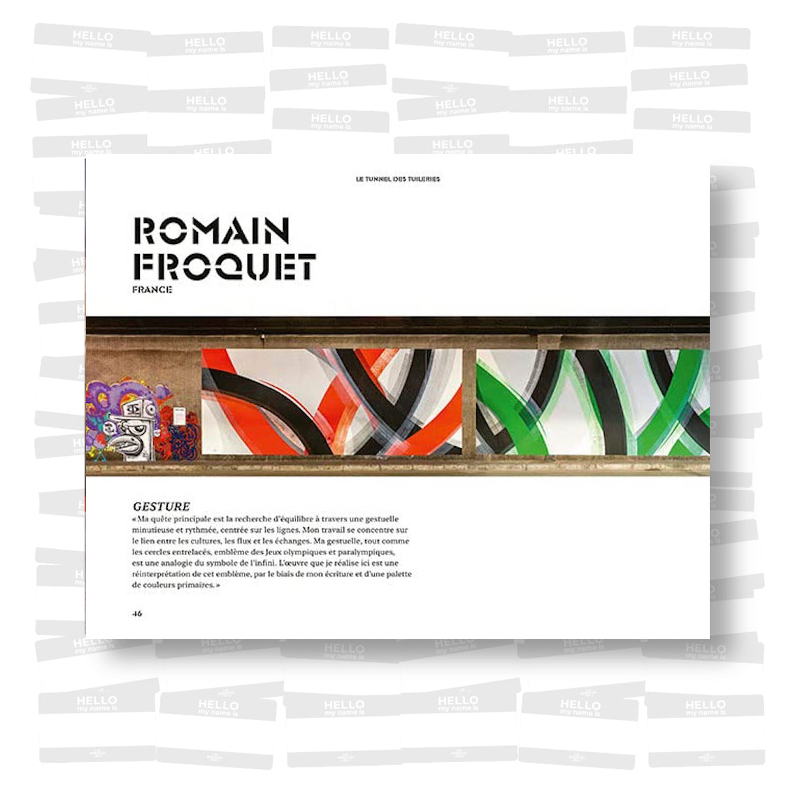 Le tunnel des Tuileries: L'art urbain en bord de Seine