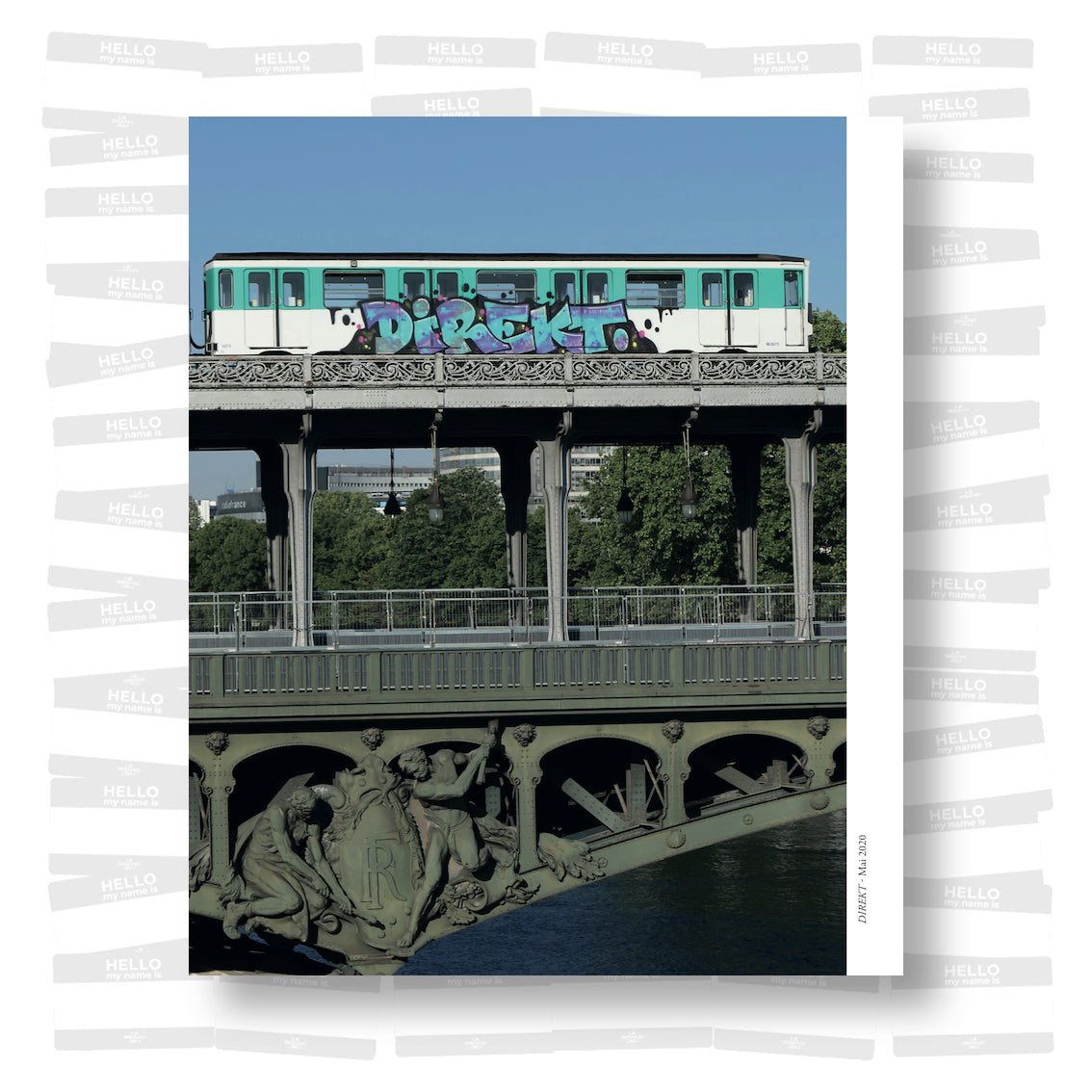 Le Dernier Métro. Paris - Ligne 6 - Année 2020