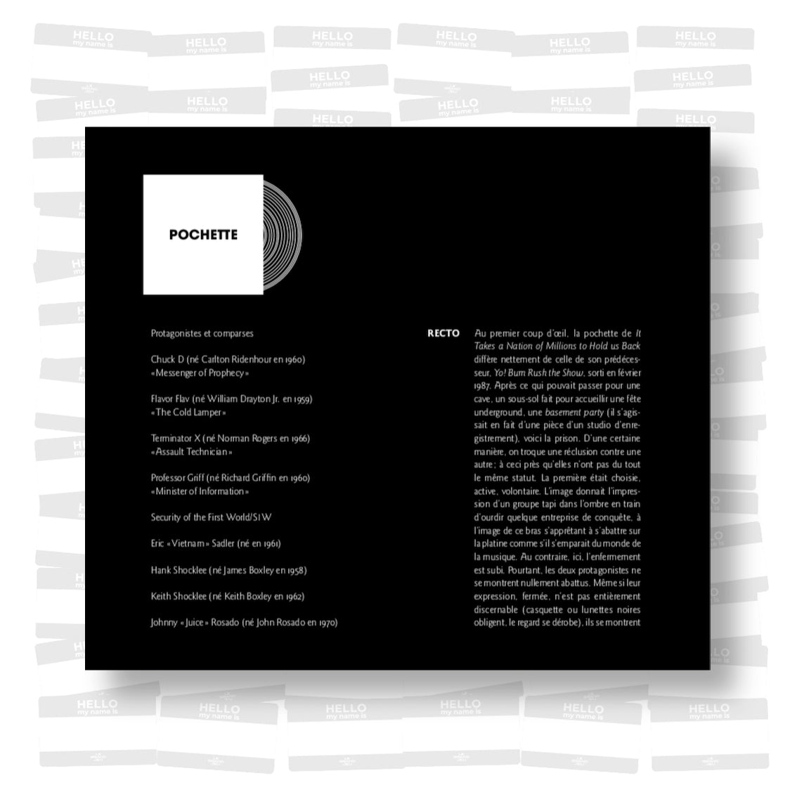 Grégory Salle - Public Enemy: It Takes a Nation of Millions to Hold Us Back