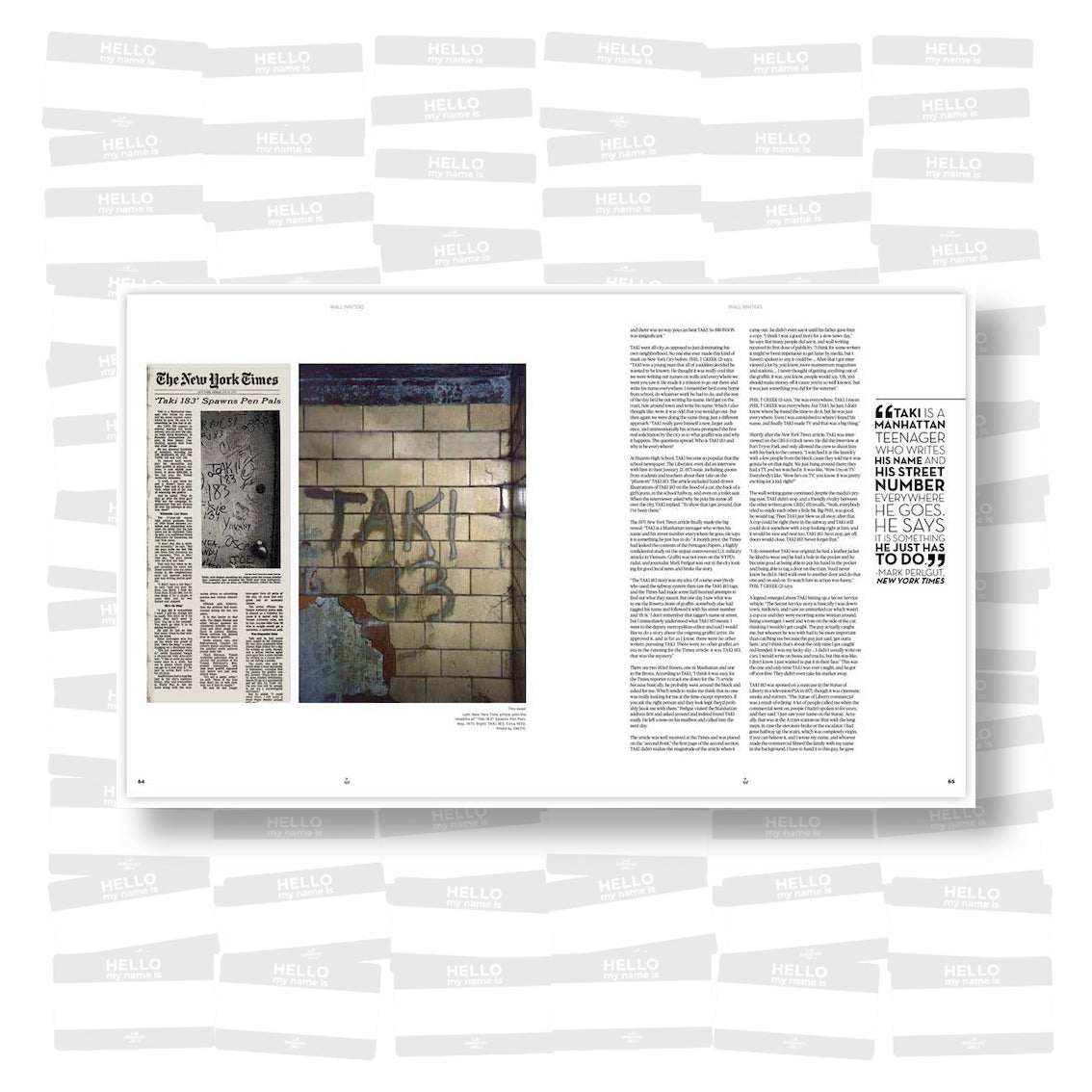 Wall Writers. Graffiti in its Innocence