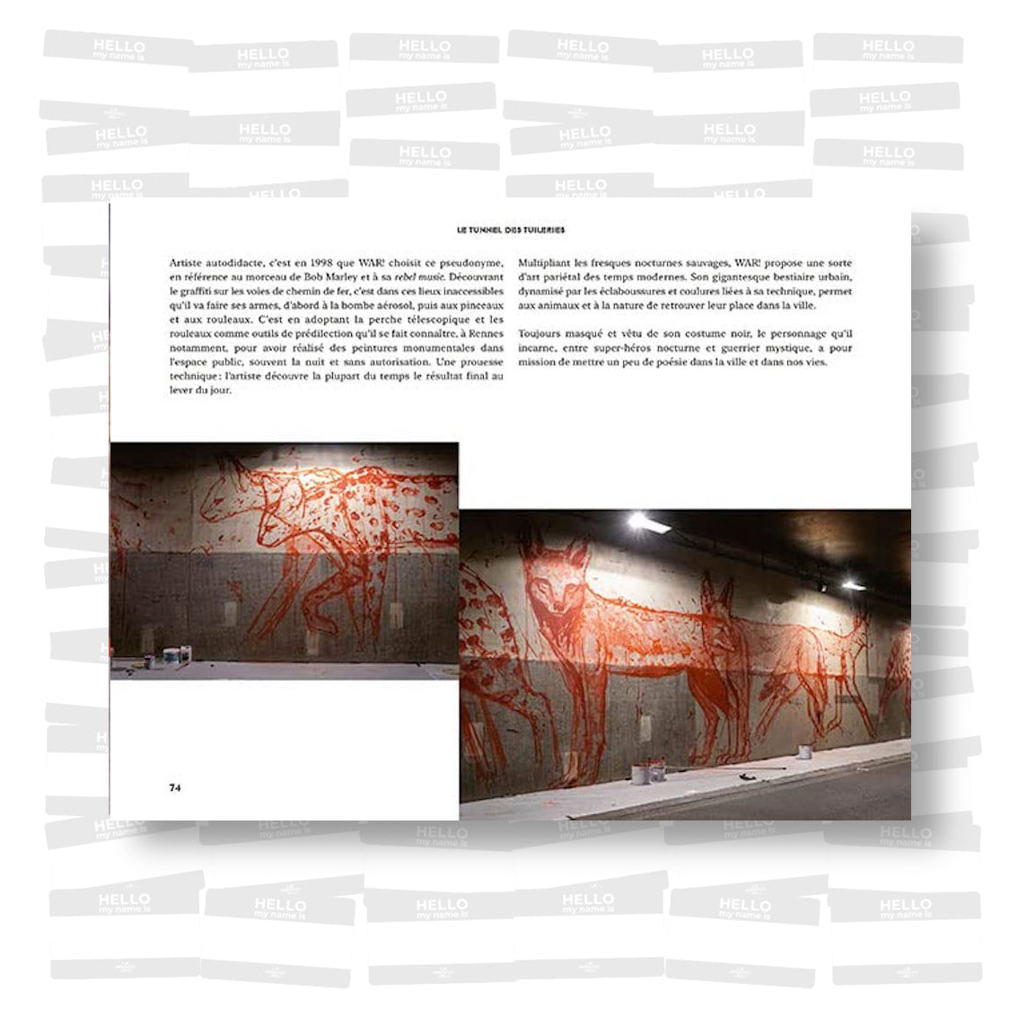 Le tunnel des Tuileries: L'art urbain en bord de Seine