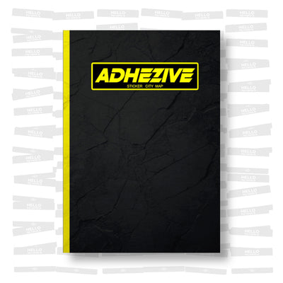 ADHEZIVE - Sticker City Map