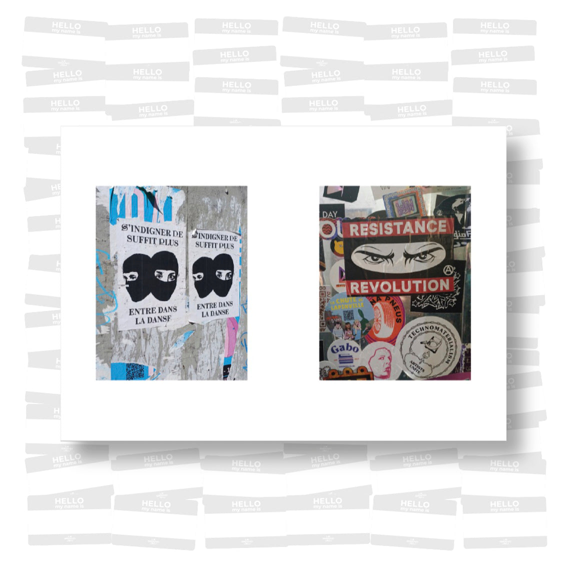 ADHEZIVE - Sticker City Map