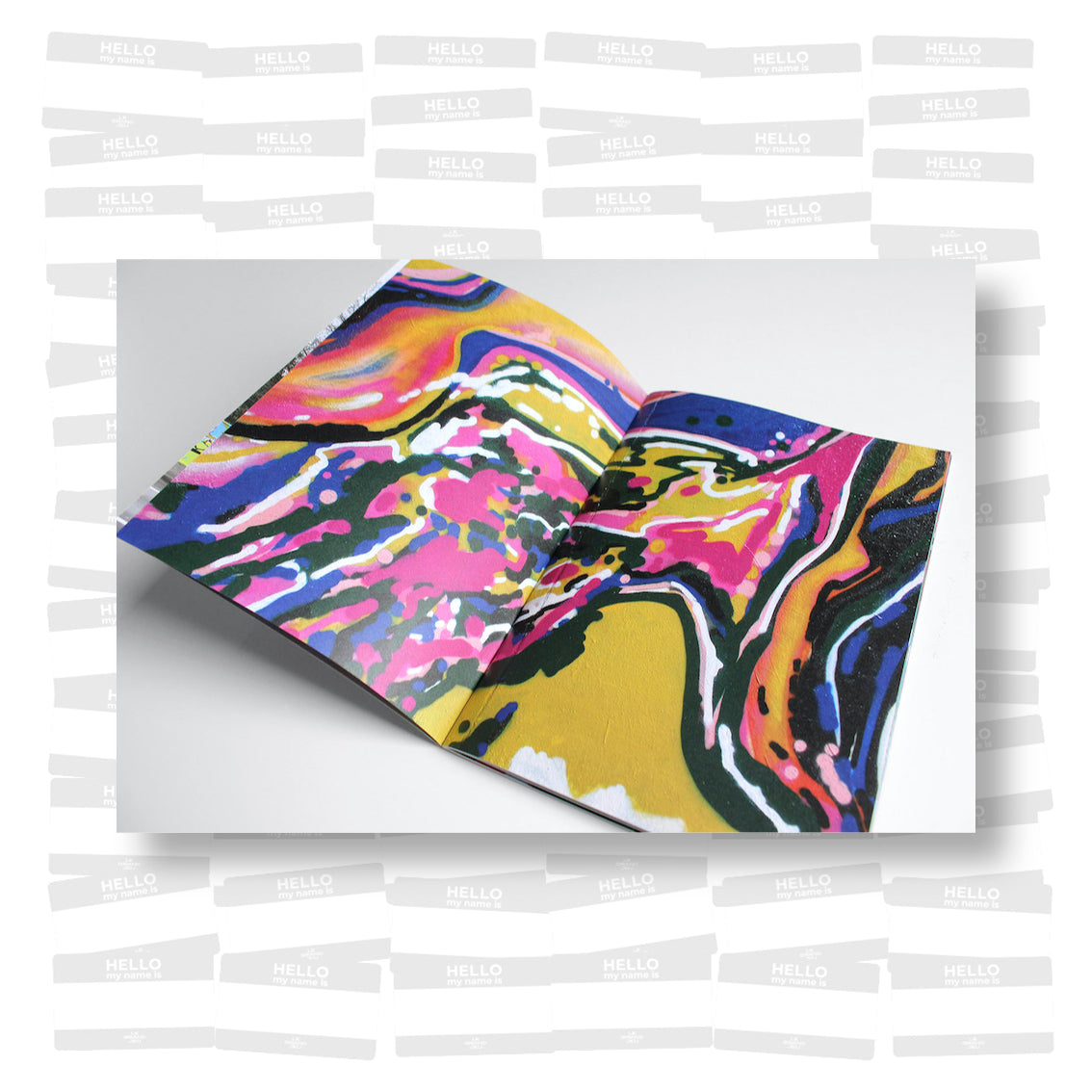 Abcdef - Marble Paintings