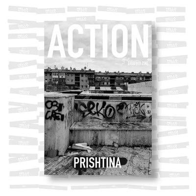 Action Graffiti Zine. Prishtina, Kosovo