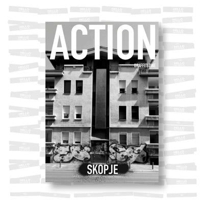 Action Graffiti Zine. Skopje, Macedonia