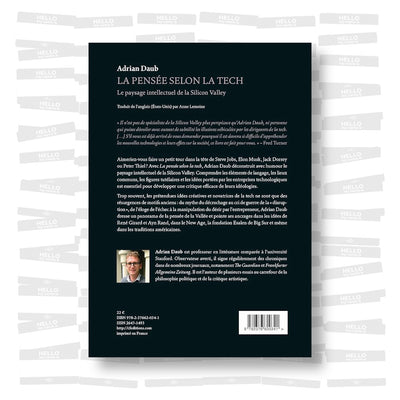 Adrian Daub - La pensée selon la tech: Le paysage intellectuel de la Silicon Valley