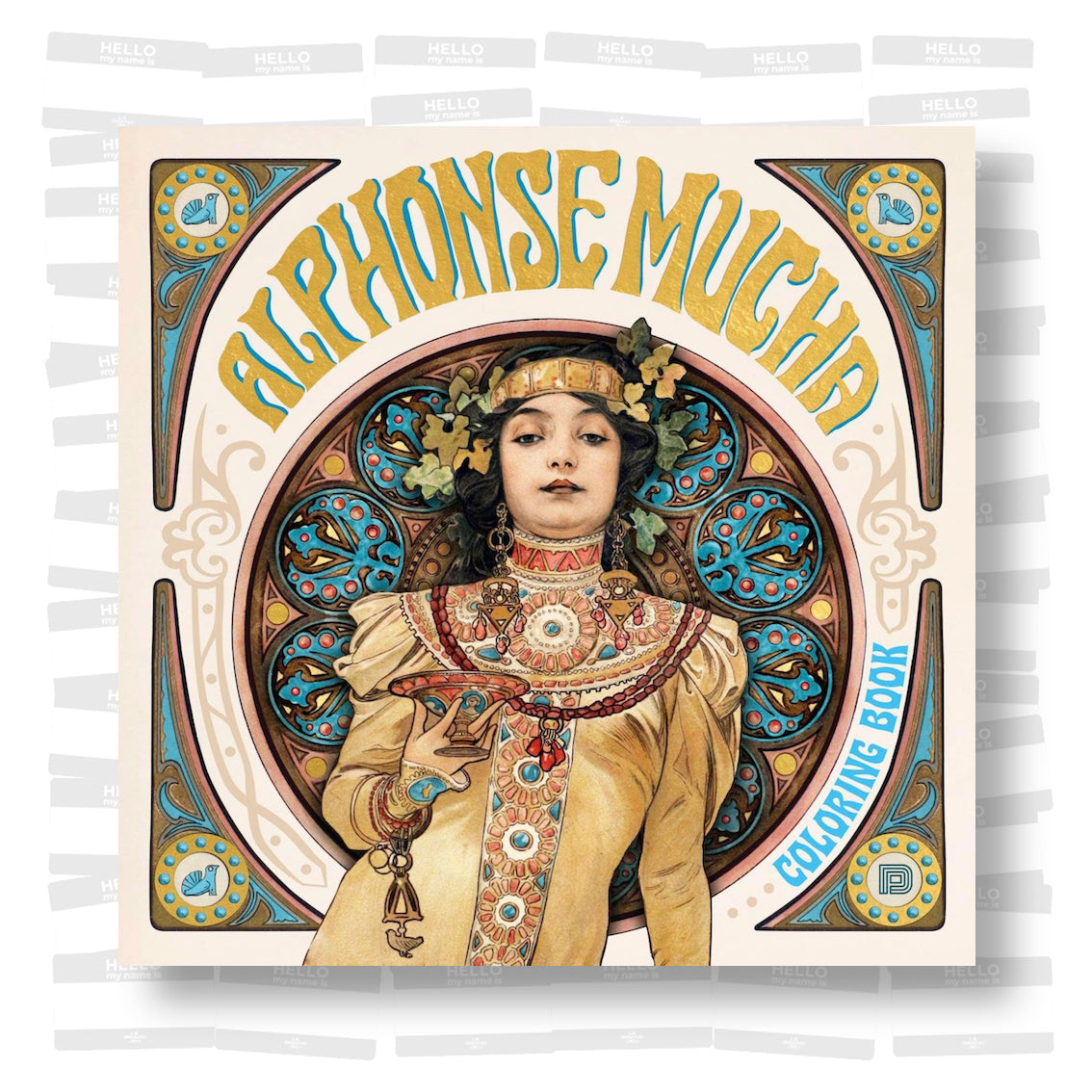 Alphonse Mucha Coloring Book