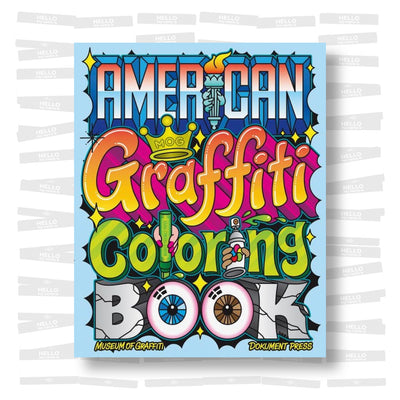 American Graffiti Coloring Book