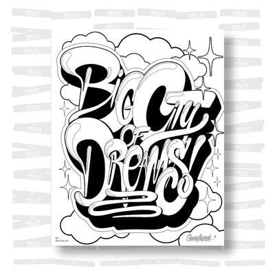 American Graffiti Coloring Book