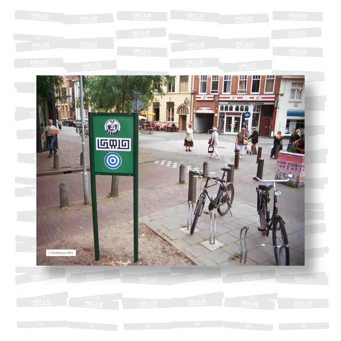 A snapshot from the Eindhoven paste-up and sticker mania: Art & Place Magazine #1