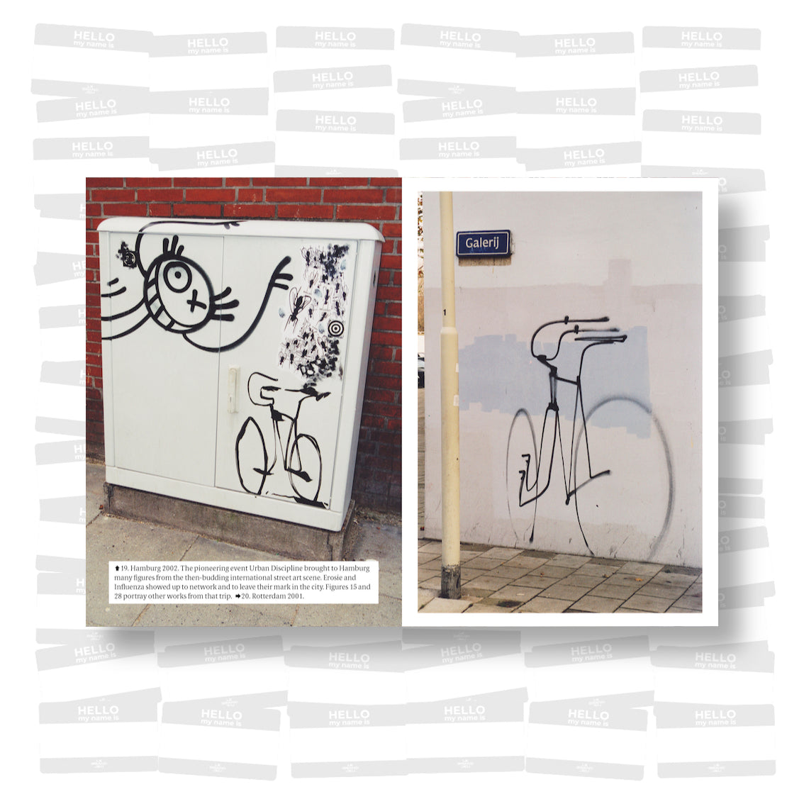 A snapshot from the Eindhoven paste-up and sticker mania: Art & Place Magazine #1