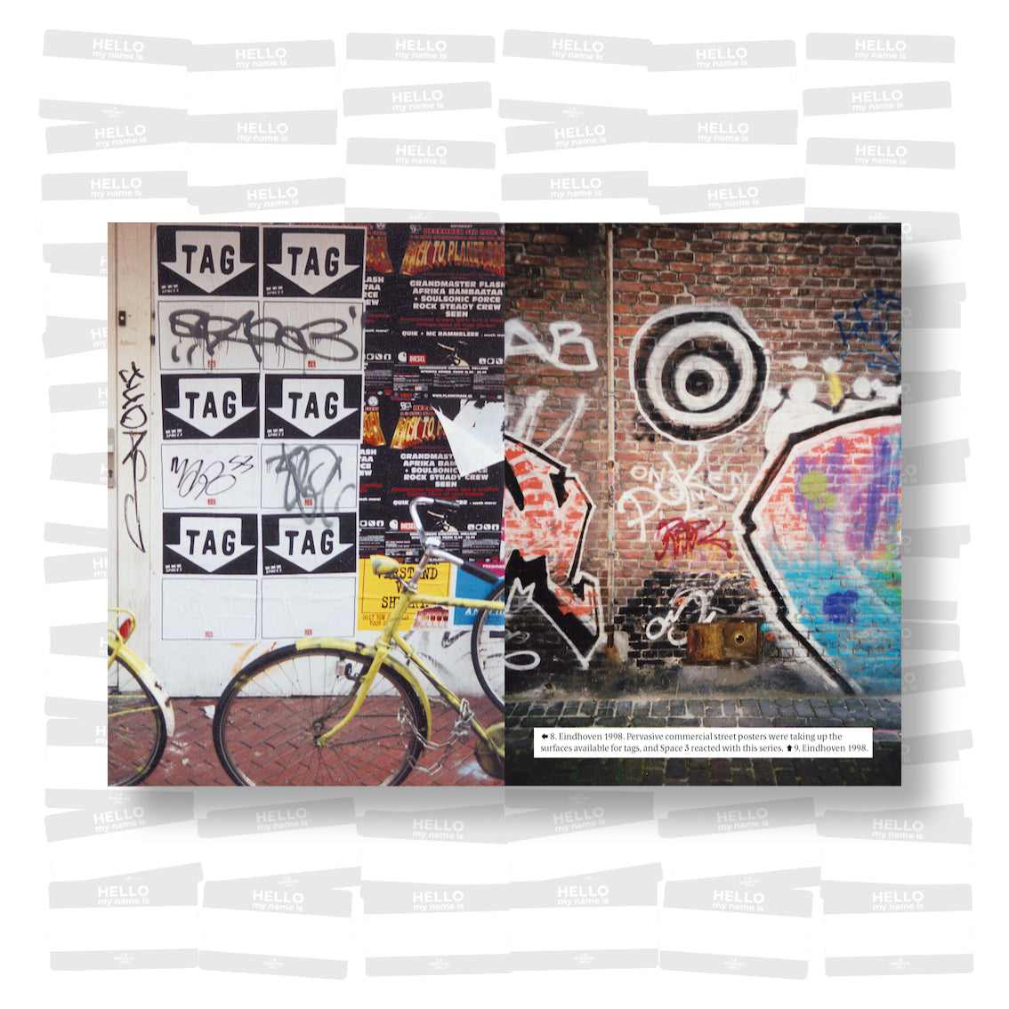 A snapshot from the Eindhoven paste-up and sticker mania: Art & Place Magazine #1