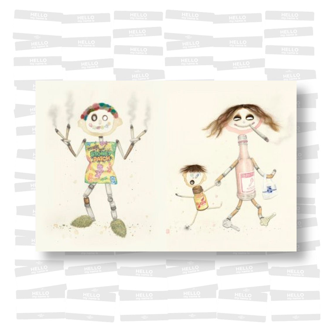 Aurel Schmidt - Trash Dolls 2