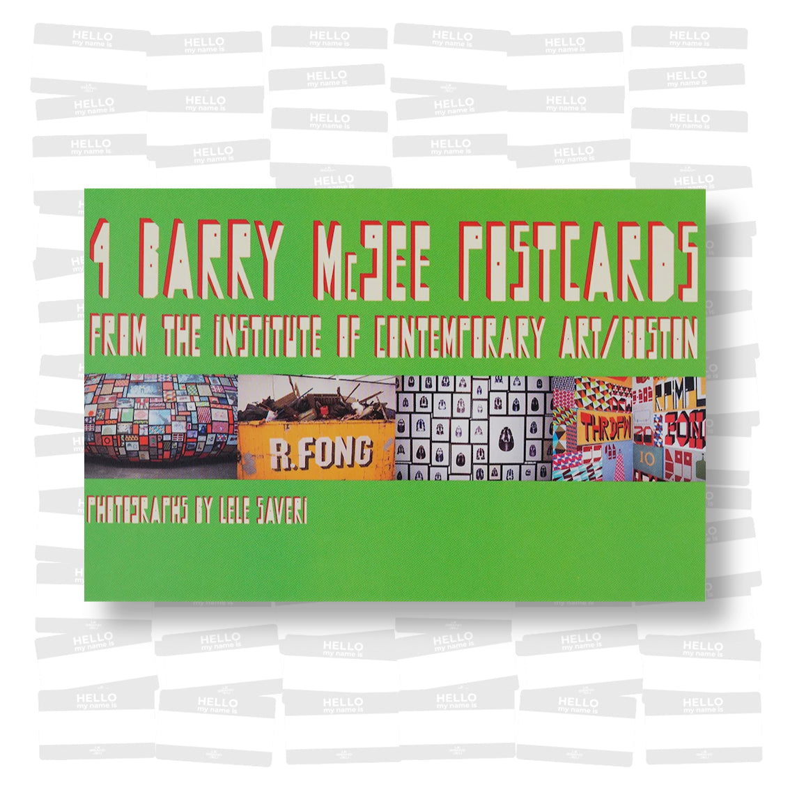 Barry McGee Postcard Set