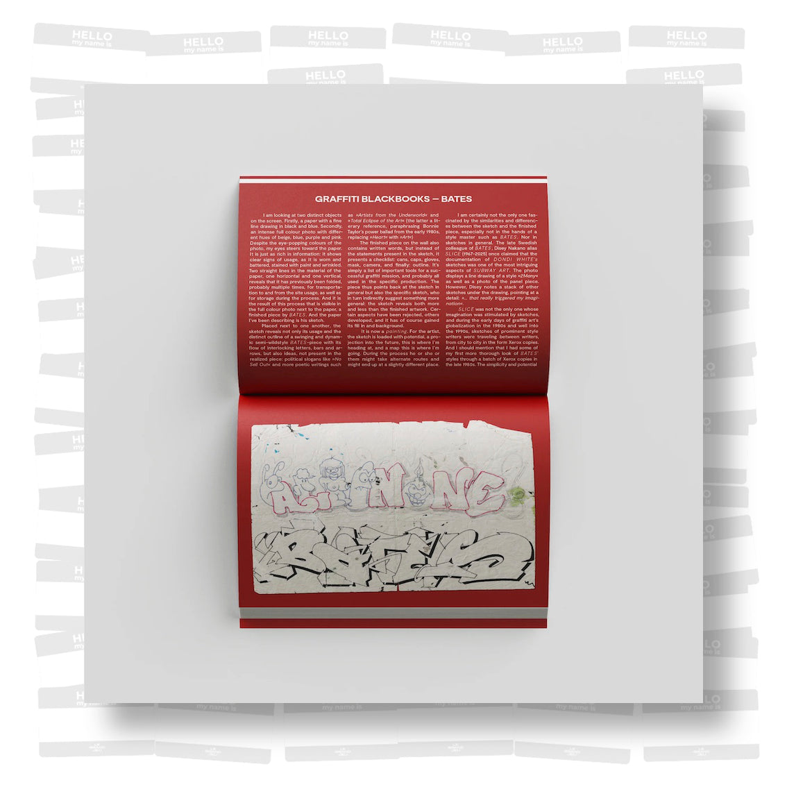 Bates - Graffiti Blackbooks