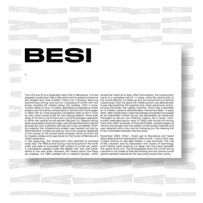 Bennett Encke - Besi, Tres Xemeneies, Barcelona