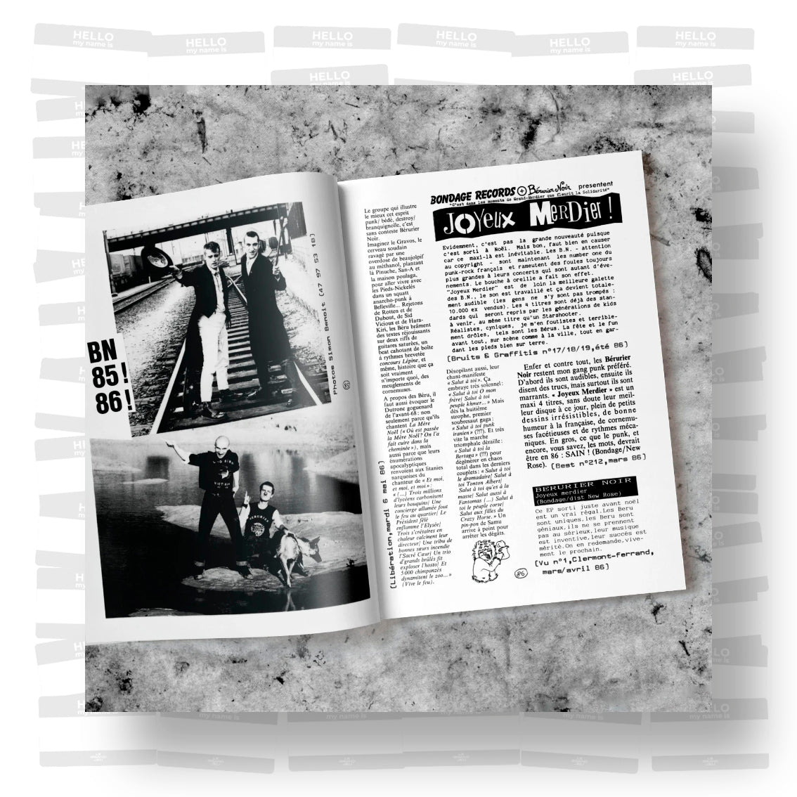 Bérurier Noir: A Bien Marrér Hiier Souàr !