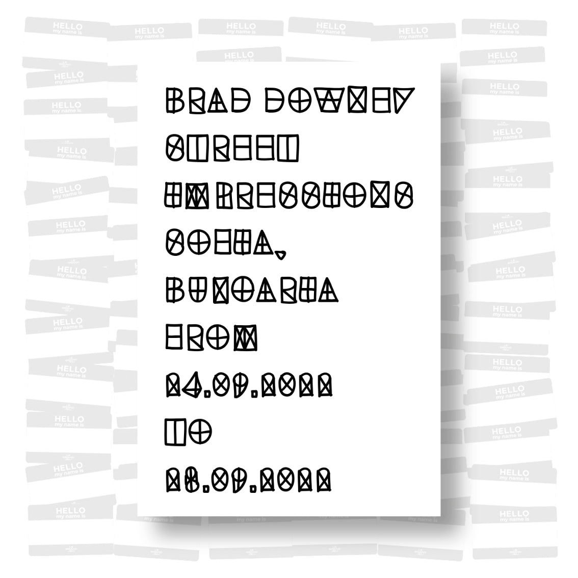 Brad Downey - Street Impressions