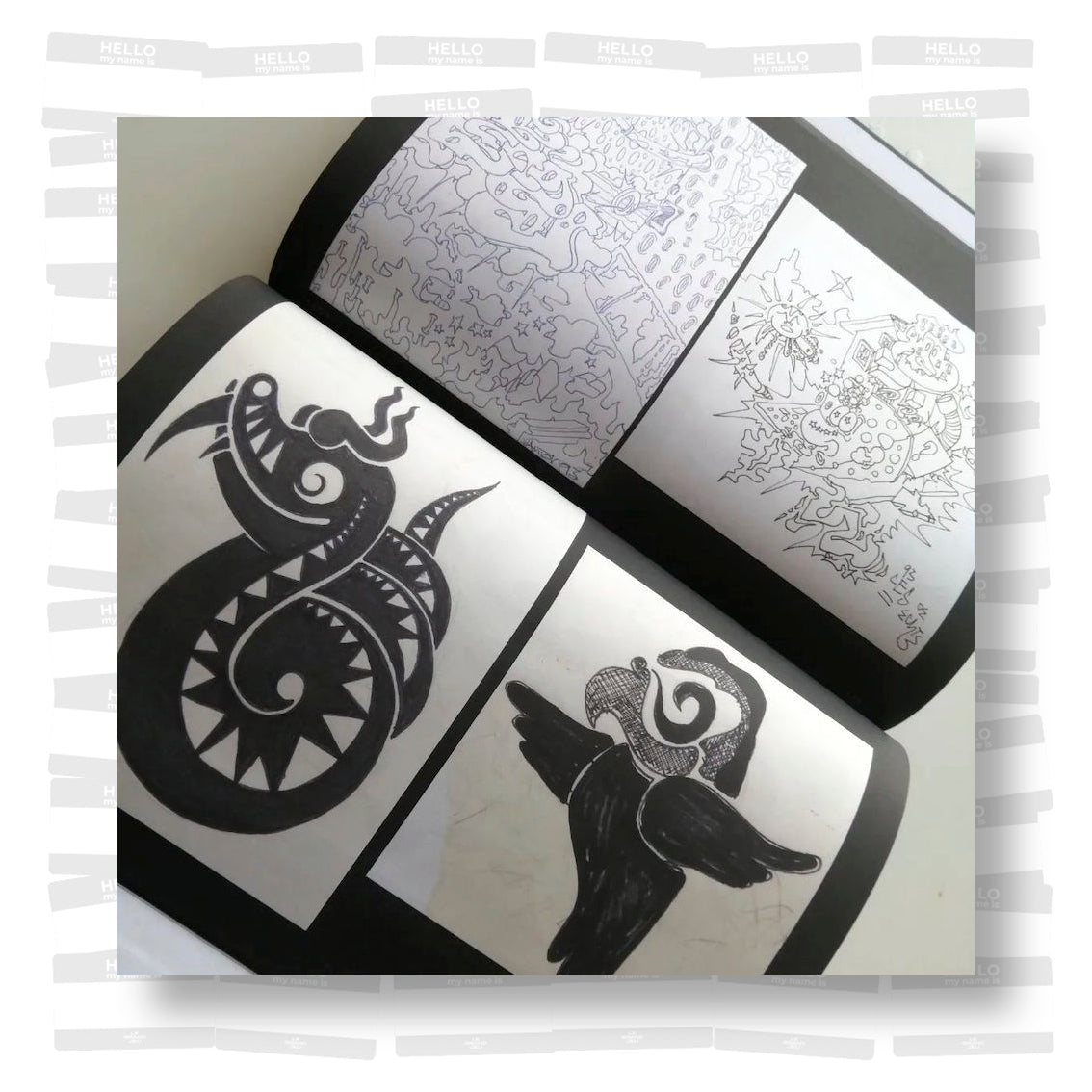 CES53 - Graffiti designs, sketches and doodles 1979-1999