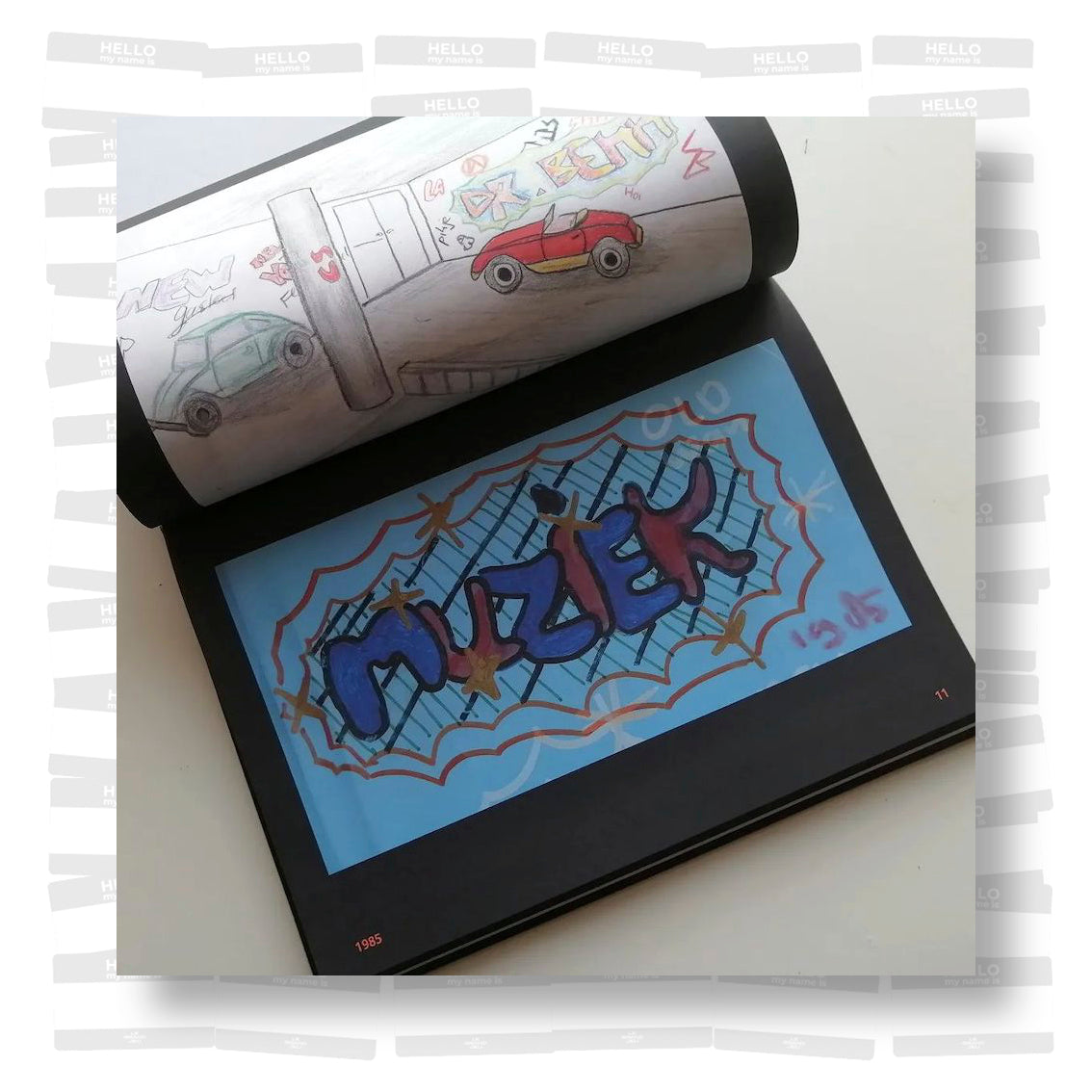 CES53 - Graffiti designs, sketches and doodles 1979-1999