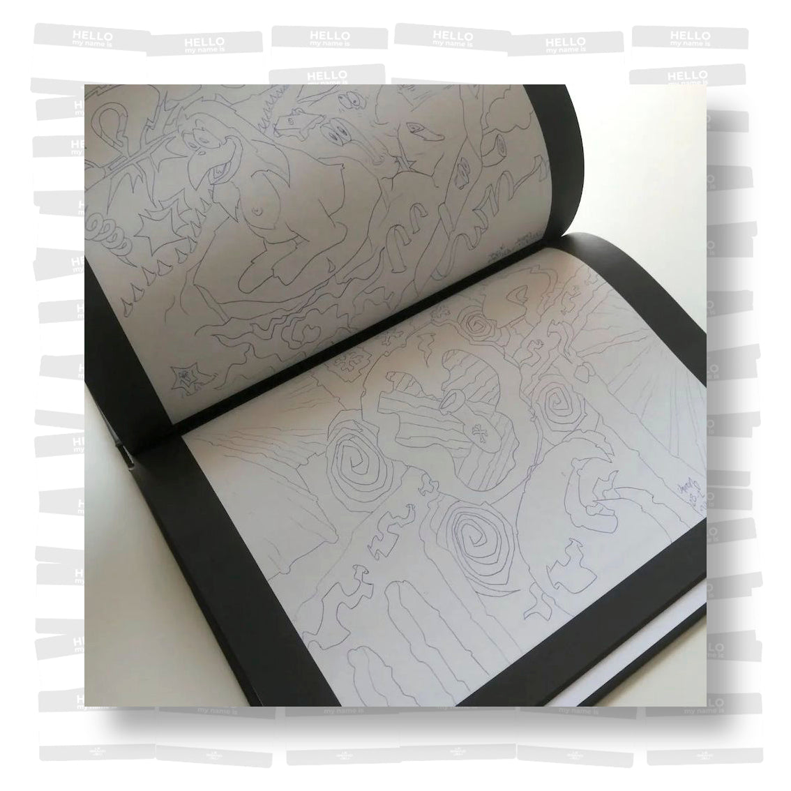 CES53 - Graffiti designs, sketches and doodles 1979-1999