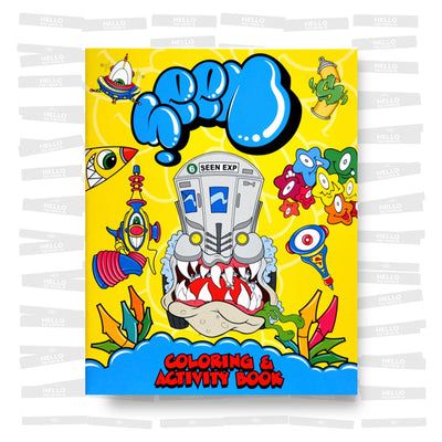 Seen Coloring and Activity Book