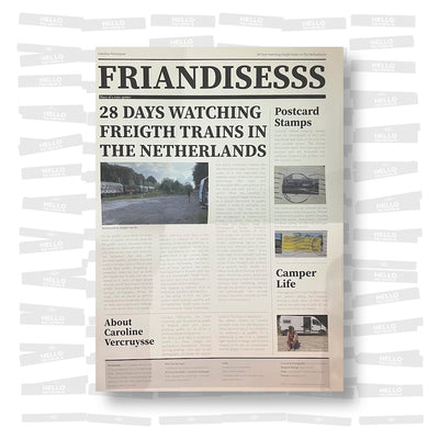 Caroline Vercruysse - 28 Days watching freight trains in the Netherlands