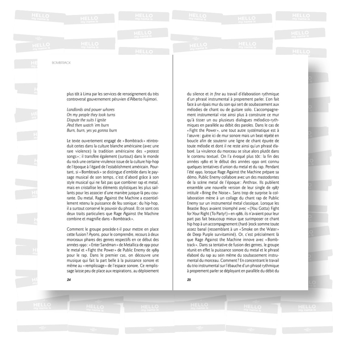 Christophe Levaux - Rage Against The Machine