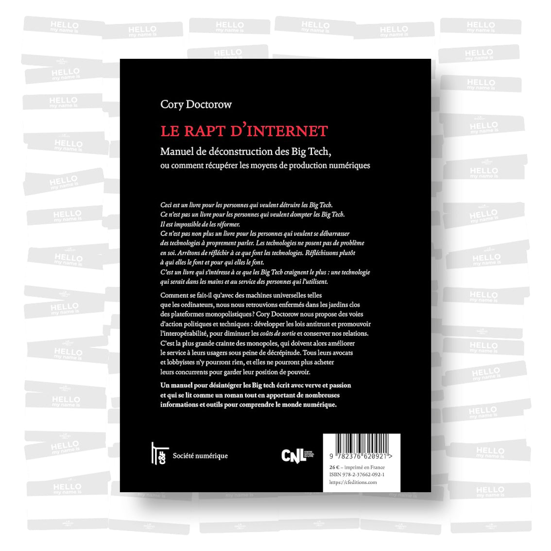 Cory Doctorow - Le RATP d'internet: Manuel de déconstruction des Big Tech, ou comment récupérer les moyens de production numérique