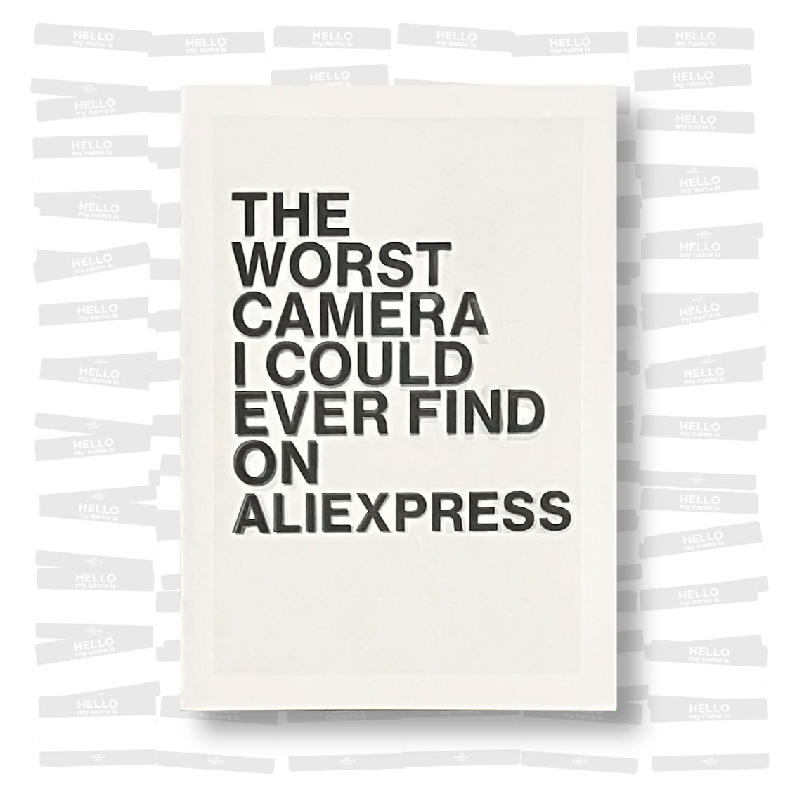 Davit Ruiz - The Worst Camera I Could Ever Find on Aliexpress