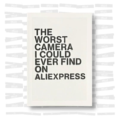 Davit Ruiz - The Worst Camera I Could Ever Find on Aliexpress