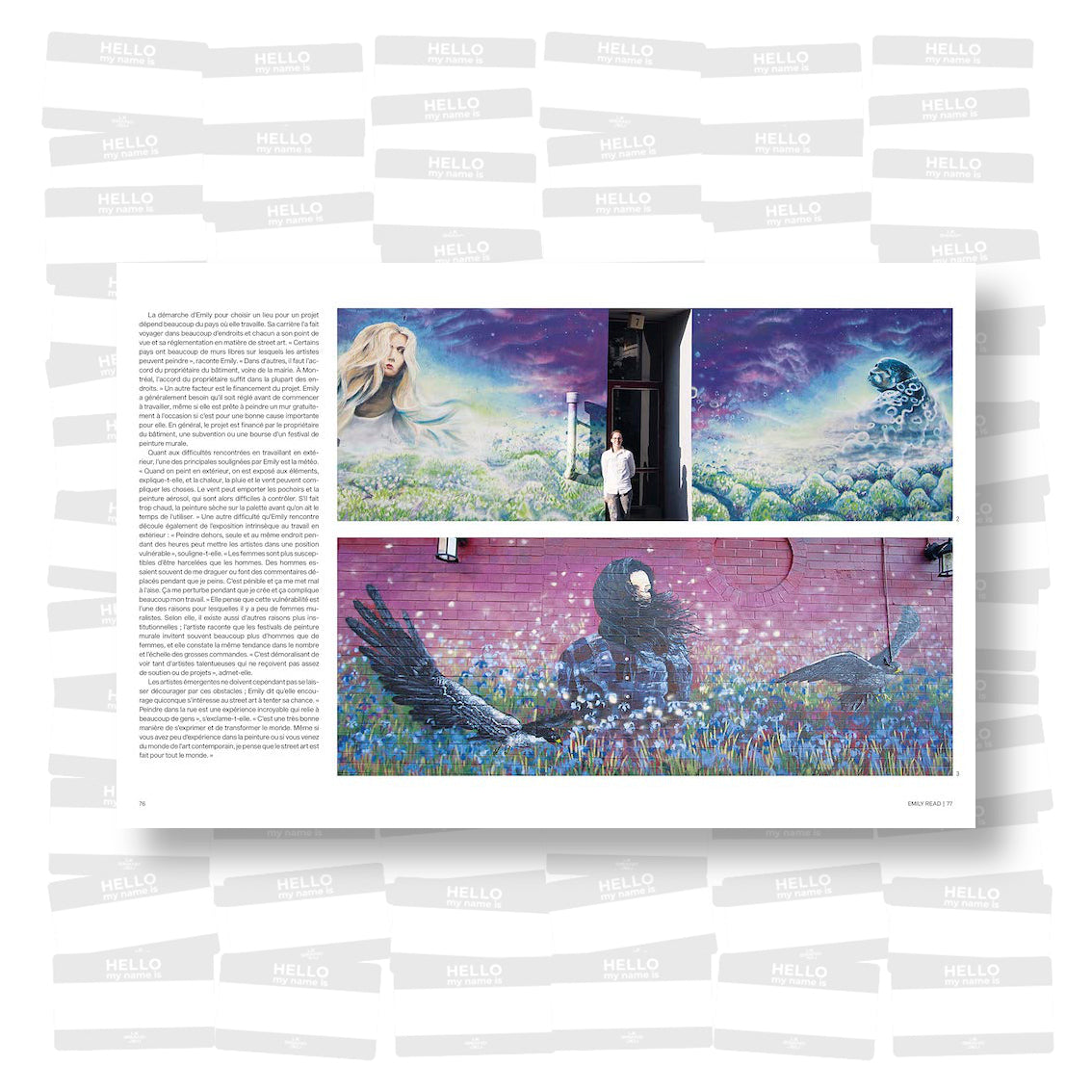 Diego López - Les femmes dans le Street Art