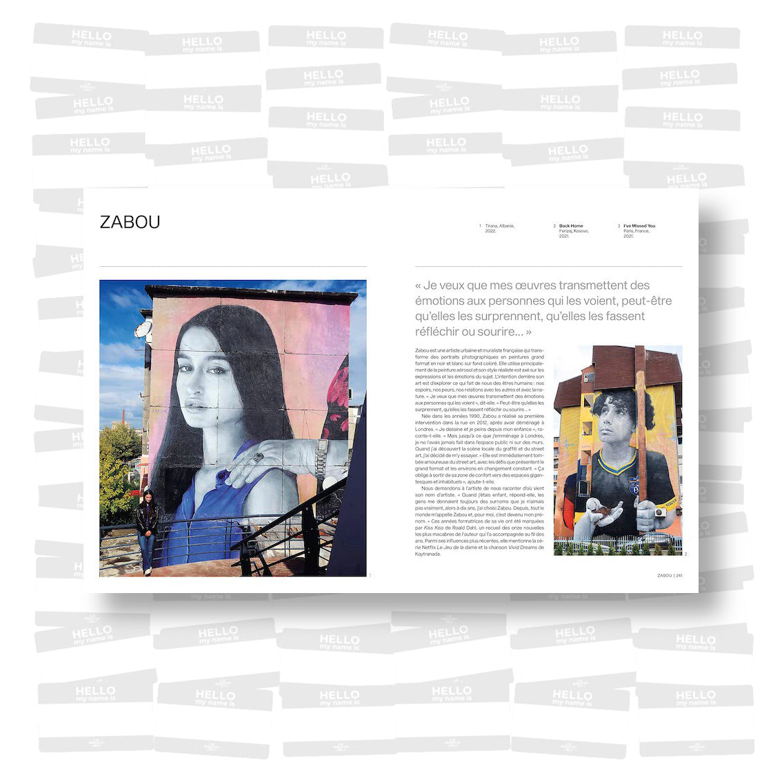 Diego López - Les femmes dans le Street Art