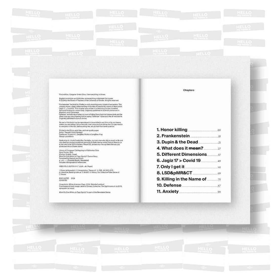 Dumar Novy - What Do One Million Ja Tags Signify?