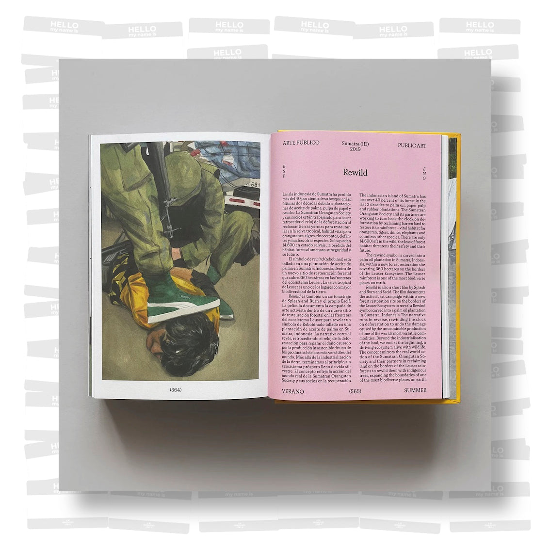 Escif - Los cimientos de la armonía y de la invención