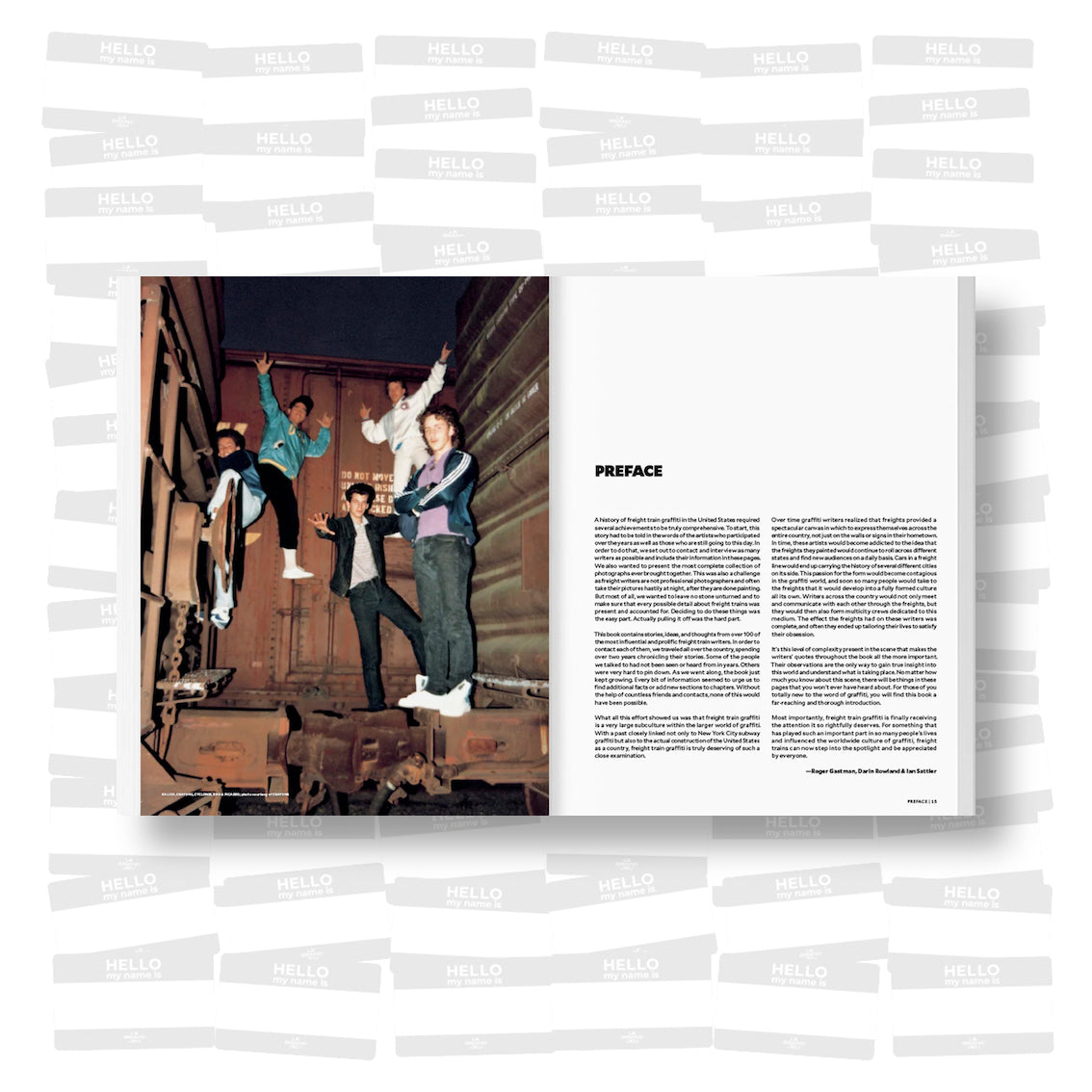 Freight Train Graffiti