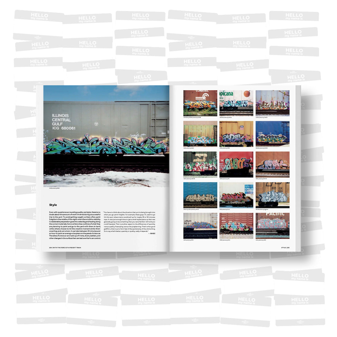 Freight Train Graffiti