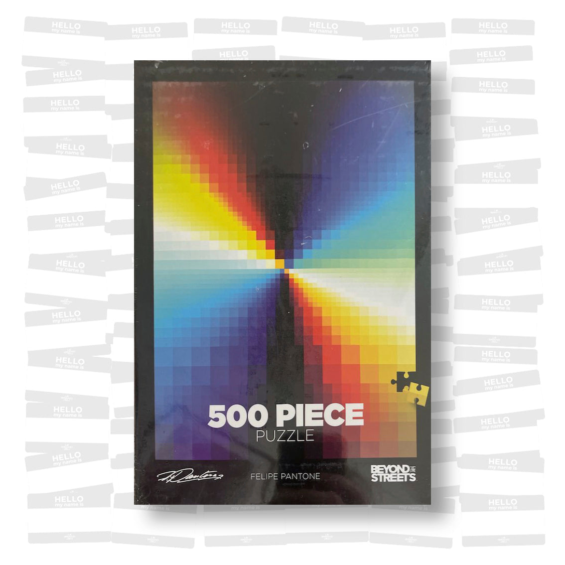 Felipe Pantone - "Chromadynamica Manipulable 19" Puzzle