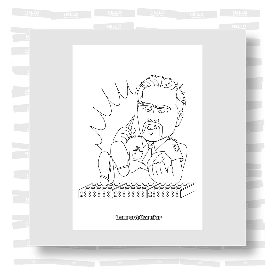 French Touch Coloriage