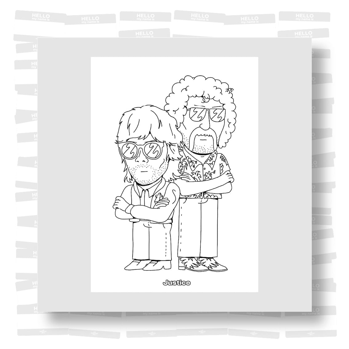 French Touch Coloriage