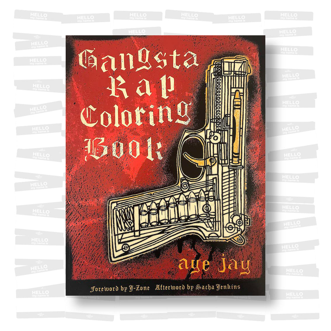 Gangsta Rap Adult Coloring Book
