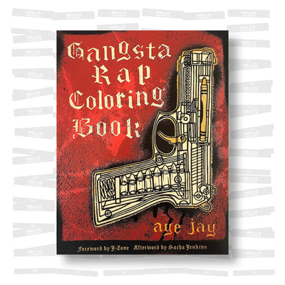 Gangsta Rap Adult Coloring Book