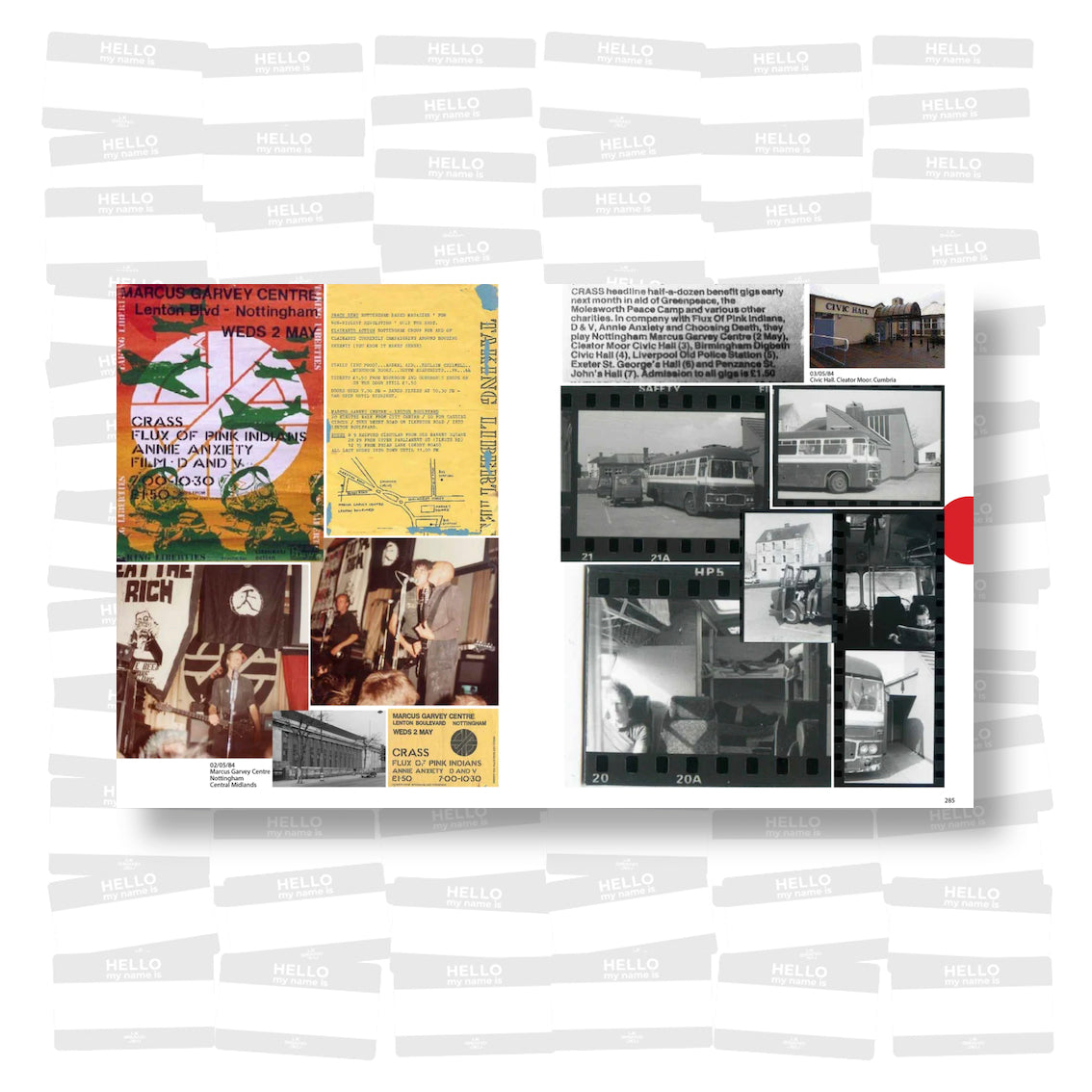 Gee Vaucher - Crass: A Pictorial History Book