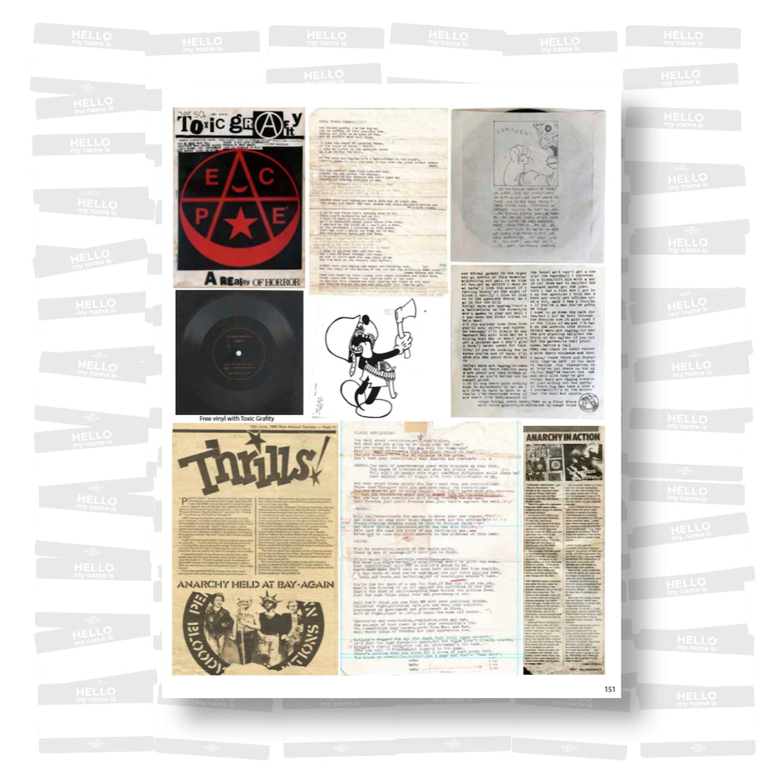 Gee Vaucher - Crass: A Pictorial History Book