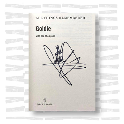 Goldie - All things remembered (SIGNED)