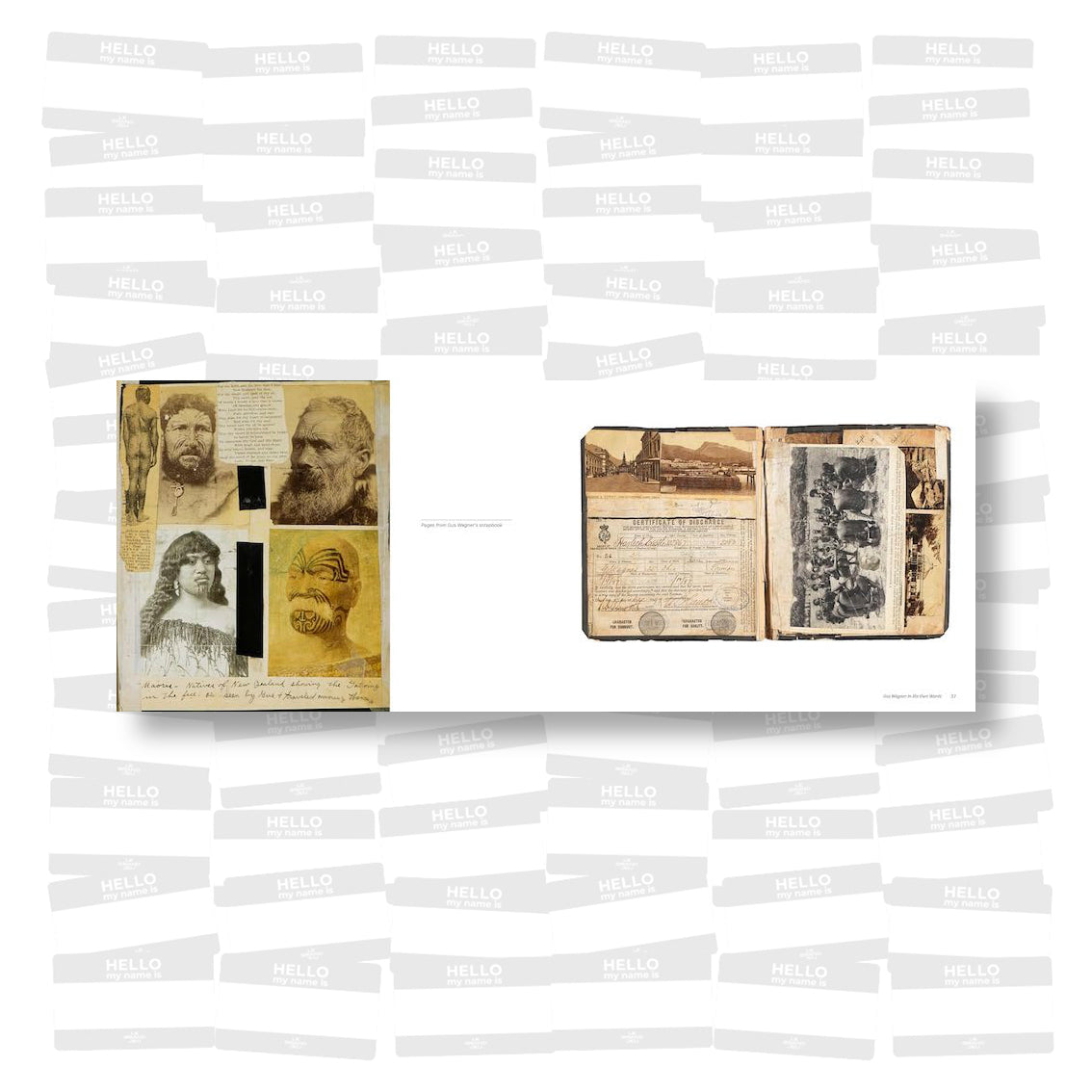 Gus Wagner. Globe Trotter and Hand Tattoo Artist